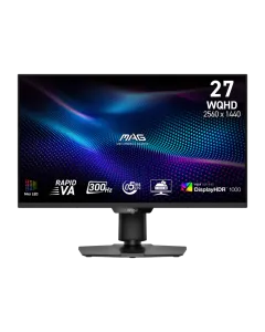 MSI MAG 274QPF X30MV - 27 Inch WQHD 300Hz 0.5ms HDMI 2.1 Gaming Monitor - Black
