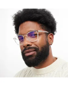 Barner Dalston Glossy Glasses - Crystal