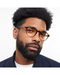 Barner Le Marais Glossy Glasses - Intense Rust