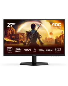 AOC Q27G40ZE - 27 Inch 260Hz QHD 0.3ms HDMI 2.0 IPS Gaming Monitor - Black