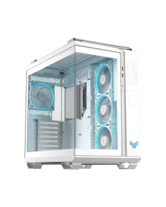 Asus Tuf Gaming Gt502 Horizon Argb Panoramic Atx Mid Tower Case - White