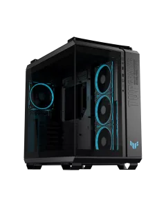 Asus Tuf Gaming Gt502 Horizon Argb Panoramic Atx Mid Tower Case - Black