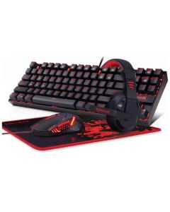 Redragon GAMING ESSENTIALS K552-BB 4 in 1 Mechanical Gaming Combo - Black