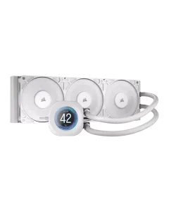 CORSAIR NAUTILUS 360 RS LCD Liquid CPU Cooler - White