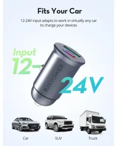Ravpower Pd Pioneer 65w 2-port Car Charger