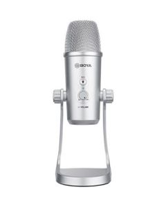 BOYA BY-PM700SP MULTI-PATTERN USB CONDENSER MICROPHONE (IOS/ANDROID/MAC/WINDOWS) - SILVER