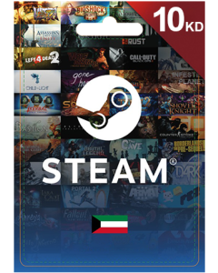 Steam Wallet Gaming Card-  10 KWD  (Kuwait Account)
