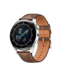 HUAWEI Watch 3 - 46 mm (Brown) With Free Huawei - Gift Box (Now Available)