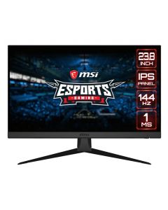 MSI Optix G242, 23.8" FHD, 144Hz, 1ms, IPS Gaming Monitor - Black