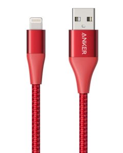 T.A ANKER POWERLINE+II LIGHTING CABLE-0.9MTR-RED