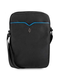Maserati Gransport Pure Tablet Bag 10"- Black / Blue Line