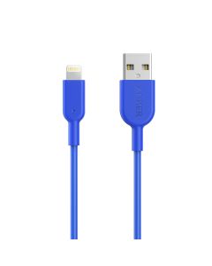 Anker Powerline II USB-A to Lightning Cable (0.9m/3ft) - Blue