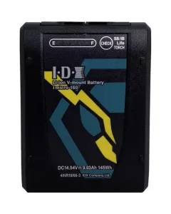 IDX IMICRO-150 145WH HIGH LOAD LI-ION V-MOUNT BATTERY W/ 2X D-TAPS