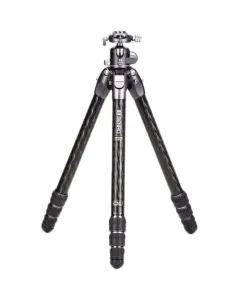 BENRO TTOR34CGX35 TORTOISE COLUMNLESS CARBON FIBER THREE SERIES TRIPOD WITH GX35 BALL HEAD (4-SECTIONS)