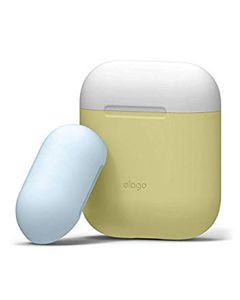 Elago Duo Case for Airpods - Body-Yellow / Top-White,Pastel