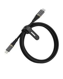 OtterBox Lightning to USB-C Fast Charge Cable, Premium, 1 Meter- Black