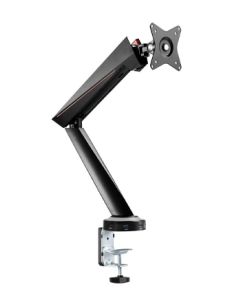 Gameon Pro Single Gaming Monitor Arm - Stand And Mount 17" - 32" - Black