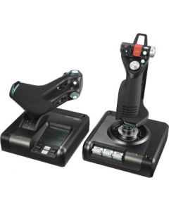 Logitech X52 Professional H.O.T.A.S. Part-Metal Throttle And Stick Simulation Controller