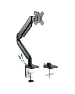 Twisted Minds Counterbalance Single Monitor Arm With 3.0 Usb Port (LDT26-C012U) 17-32"
