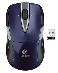 LOGITECH M525 WIRELESS MOUSE - BLUE