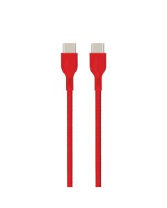 PROMATE PowerBeam-CC2 60W Power Delivery Enabled USB-C to USB-C Data Sync & Charge Cable - 200CM - RED 