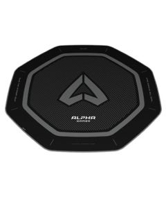 Alpha Gamer Octan Gaming Chair Floor Mat (120cm) - Black