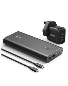 ANKER POWERCORE+26800 PD POWER BANK WITH POWERPORT III MINI - SPEED COMBO - BLACK