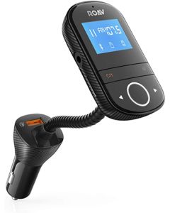 ANKER ROAV BLUETOOTH FM TRANSMITTER AND CAR CHARGER SMART CHARGE F3
