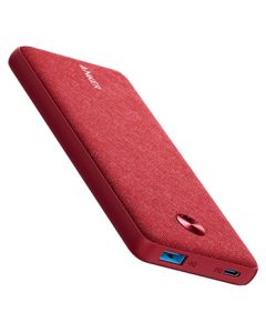 ANKER POWERCORE III SENSE 10K PD (USB-C TO USB-A)- RED FABRIC