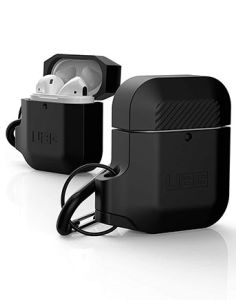 UAG RUGGED WEATHERPROOF APPLE AIRPODS 1&2 PROTECTION SILICONE CASE - BLACK