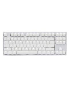 DUCKY CHANNEL ONE 2 MINI WHITE CASE GAMING KEYBOARD - MIX CHERRY RGB RED