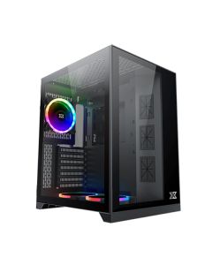 Xigmatek Aquarius S Tempered Glass ATX Case - Black