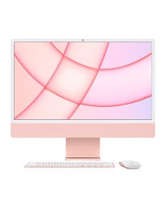 Apple 24-Inch IMAC With Retina 4.5K Display : APPLE M1 Chip With 8-Core CPU AND 8-Core GPU, 256GB - Pink - Arbic