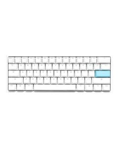DUCKY ONE 2 MINI WHITE CASE GAMING KEYBOARD - CHERRY RGB BROWN