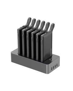 Powerology 10000mAh 6in1 Power Bank Station Black