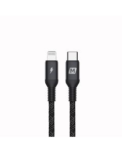 MOMAX ELITE-LINK LIGHTING TO TYPE-C CABLE 2.2M BLACK: DL32D