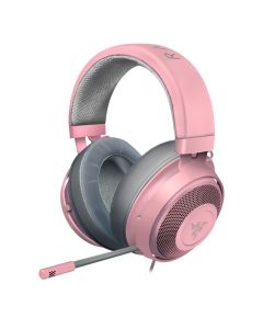 RAZER KRAKEN WIRED MULTI PLATFORM GAMING HEADSET WITH COOLING GEL EAR CUSHIONS-PINK