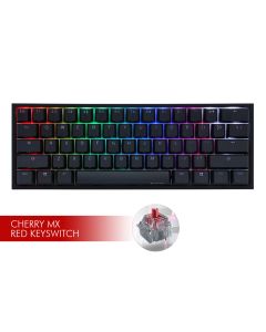 DUCKY CHANNEL ONE2 MINI GAMING (USB) KEY BOARD - CHERRY RGB RED SWITCH