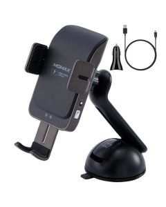 MOMAX Q MOUNT SMART2 IR AUTO CLAMPING WIRELESS CHARGING CAR MOUNT