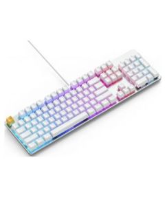GLORIOUS GAMING KEYBOARD GMMK-FULL SIZE (PRE -BUILT) - WHITE ICE