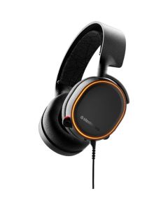 SteelSeries - Arctis 5 RGB 7.1 Surround Sound Wired  Gaming Headset - Black