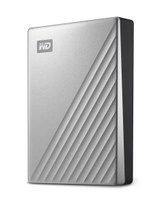 WD 5TB My Passport Ultra USB 3.0 Type-C External Hard Drive  for Mac  - Silver