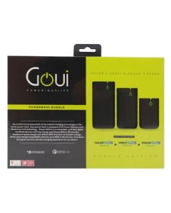 GOUI BUNDLE(VALEN PLUS 30000MAH/ VENTI PLUS 20000MAH/ VOGUE PLUS 10000MAH)