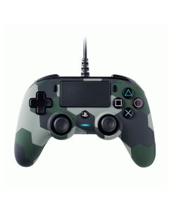 PS4: NACON Compact Wired Controller - Green Camo