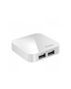D-Link (DUB-H4) 4-Port USB 2.0 Hub - White