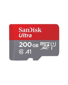 SANDISK 200GB ULTRA MICRO SDXC WITH ADAPTER/100MB/S