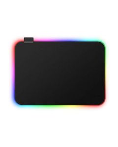Porodo RGB Gaming Mousepad M ( 36 X 26 X 0.3 CM ) - Black