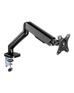 Gadgeton Standard Single Monitor Arm, Stand And Mount 17" - 32" - Black
