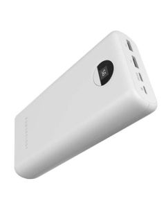 POWEROLOGY 30000MAH 45W PD QUICK CHARGE POWER BANK - WHITE