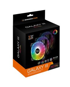 XIGMATEK ARGB Galaxy III Royal 120mm RGB  3 Fan